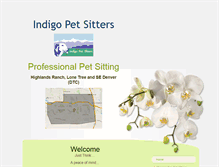 Tablet Screenshot of indigositters.com
